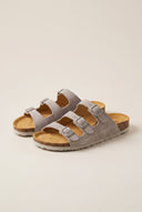 Comfort Sandals - Light Grey Suede-Comfort Sandals, Sandals, Shoes, Plakton, Women’s Collection, All, Summer Shoes Sale, Summer Sandals Sale, Sales, All but outlet, Editor’s Choice, Shoes Sales, Recommended products (Seguno), Gifts 50€ & Under, Leather Shoes, SS 2026 Collection, Sandals New & Selected, Spring/Summer Collection, Sandals SALE