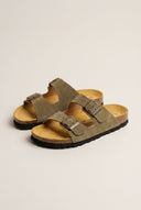 Comfort Sandals - Khaki Green Suede-Comfort Sandals, Sandals, Shoes, Plakton, Women’s Collection, All, Summer Shoes Sale, Summer Sandals Sale, Sales, All but outlet, Editor’s Choice, Shoes Sales, Recommended products (Seguno), Gifts 50€ & Under, Leather Shoes, SS 2026 Collection, Sandals New & Selected, Spring/Summer Collection, Sandals SALE