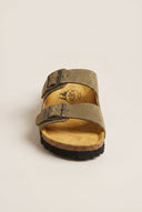 Comfort Sandals - Khaki Green Suede-Comfort Sandals, Sandals, Shoes, Plakton, Women’s Collection, All, Summer Shoes Sale, Summer Sandals Sale, Sales, All but outlet, Editor’s Choice, Shoes Sales, Recommended products (Seguno), Gifts 50€ & Under, Leather Shoes, SS 2026 Collection, Sandals New & Selected, Spring/Summer Collection, Sandals SALE
