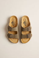 Comfort Sandals - Khaki Green Suede-Comfort Sandals, Sandals, Shoes, Plakton, Women’s Collection, All, Summer Shoes Sale, Summer Sandals Sale, Sales, All but outlet, Editor’s Choice, Shoes Sales, Recommended products (Seguno), Gifts 50€ & Under, Leather Shoes, SS 2026 Collection, Sandals New & Selected, Spring/Summer Collection, Sandals SALE