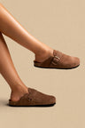 Brown Suede