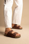Brown Suede