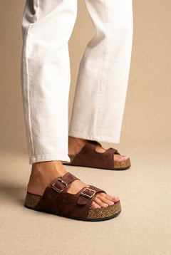 Brown Suede