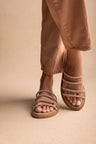 Beige Suede