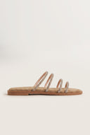 Suede Leather Sandals with Strass - Beige Suede-Embellished Sandals, Leather Sandals, Sandals, Shoes, Estil, Women’s Collection, New In Shoes, New In Sandals, All, Summer Shoes Sale, Summer Sandals Sale, Under 30€, Sales, Sandals Under 30€, All but outlet, Editor’s Choice, Shoes Sales, Gifts 50€ & Under, The Fashion Edit, Leather Shoes, SS 2026 Collection, TFP/Estil, Sandals New & Selected, Sandals SALE