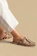 Fisherman Mules - Λαδί Σουέντ