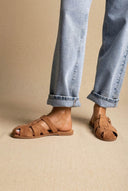 Fisherman mules - Κάμελ Σουέντ