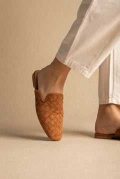Tan Suede