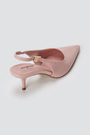 Γόβες Slingback Kitten Heel - Ροζ Ματ