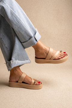 Beige Satin