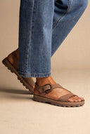 Buckle Comfort Sandals - Taupe Suede-Comfort Sandals, Leather Sandals, Sandals, Shoes, Fantasy Sandals, Women’s Collection, All, Summer Shoes Sale, Summer Sandals Sale, Sales, All but outlet, Last Pieces Shoes, Editor’s Choice, Shoes Sales, Recommended products (Seguno), Gifts 70€ & Under, The Fashion Edit, Last Pieces, Leather Shoes, SS 2026 Collection, Sandals New & Selected, Spring/Summer Collection, Sandals SALE