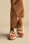 Beige Suede