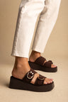 Brown Suede