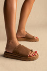 Taupe Suede