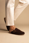 Brown Suede