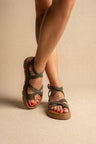 Khaki Green Suede