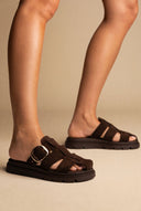 Fisherman Flatform Sandals - Brown Suede-Flatform Sandals, Sandals, Shoes, TFP Collection, Women’s Collection, All, Summer Shoes Sale, Summer Sandals Sale, Sales, All but outlet, Editor’s Choice, Shoes Sales, Gifts 50€ & Under, The Fashion Edit, Fisherman Sandals, Leather Shoes, SS 2026 Collection, TFP/Estil, Fisherman Sandals, Sandals New & Selected, Sandals SALE, Flatform SALE