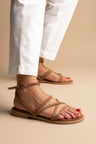 Beige Suede