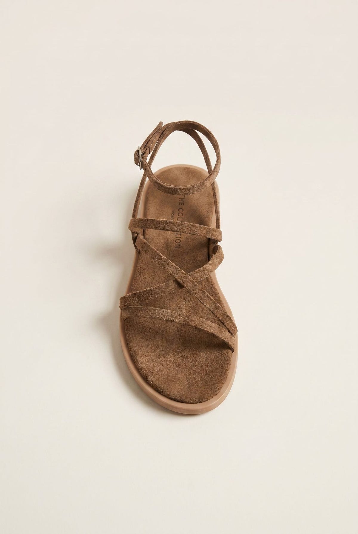 Strappy Sandals Buckle Closure - Khaki Green Suede-Best Sellers, Leather Sandals, Sandals, Shoes, TFP Collection, Women’s Collection, All, Best Seller Shoes, Summer Shoes Sale, Summer Sandals Sale, Sales, All but outlet, Editor’s Choice, Shoes Sales, Recommended products (Seguno), Gifts 70€ & Under, The Fashion Edit, Leather Shoes, Boho Collection, SS 2026 Collection, TFP/Estil, Sandals New & Selected, Sandals SALE