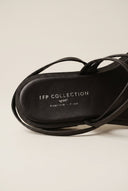 Strappy Sandals Buckle Closure - Black Matte-Leather Sandals, Sandals, Shoes, TFP Collection, Women’s Collection, All, Summer Shoes Sale, Summer Sandals Sale, Sales, All but outlet, Editor’s Choice, Shoes Sales, Recommended products (Seguno), Gifts 70€ & Under, The Fashion Edit, Leather Shoes, SS 2026 Collection, TFP/Estil, Sandals New & Selected, Sandals SALE