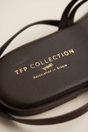 Strappy Sandals Ankle Strap - Brown Matte