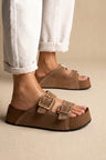 Taupe Suede