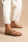 Taupe in camoscio