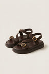 Dark Brown Suede