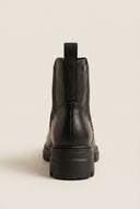 Chelsea Ankle Boots Block Heel - Black Matte
