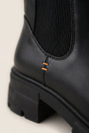 Chelsea Ankle Boots Block Heel - Black Matte