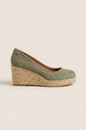Khaki Green Suede