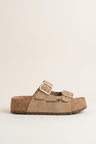 Beige Suede