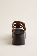 Flatform Sandals Buckle Detail - Mocha Suede-Flatform Sandals, Sandals, Shoes, TFP Collection, Women’s Collection, Slides, New In Shoes, New In Sandals, All, Summer Shoes Sale, Summer Sandals Sale, Sales, All but outlet, Editor’s Choice, Shoes Sales, Recommended products (Seguno), Gifts 50€ & Under, The Fashion Edit, Leather Shoes, SS 2026 Collection, TFP/Estil, Sandals New & Selected, Sandals SALE, Flatform SALE