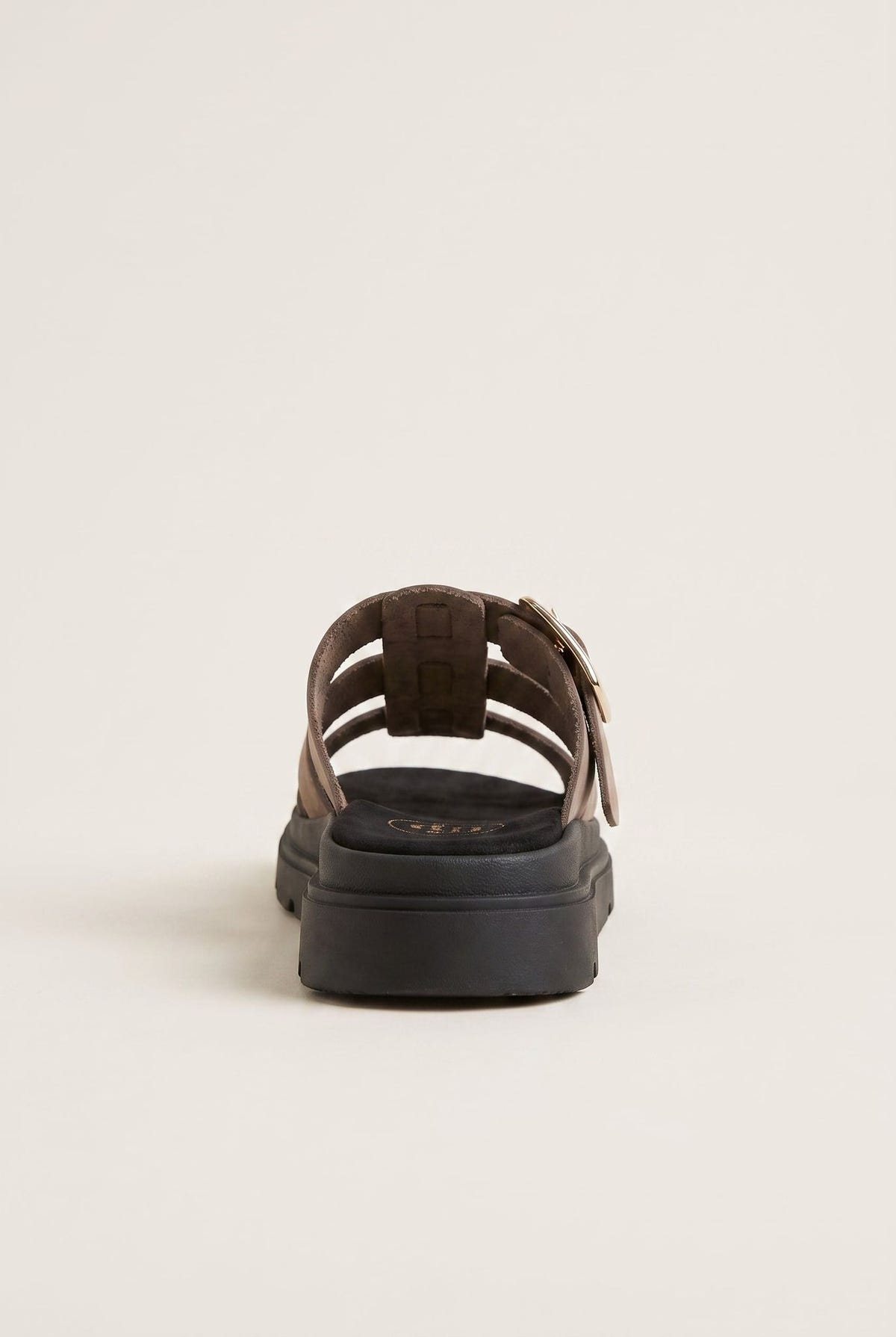 Flatform Sandals Side Buckle - Stone Suede-Flatform Sandals, Sandals, Shoes, TFP Collection, Women’s Collection, New In Shoes, New In Sandals, All, Summer Shoes Sale, Summer Sandals Sale, Sales, All but outlet, Editor’s Choice, Shoes Sales, Gifts 50€ & Under, The Fashion Edit, Leather Shoes, SS 2026 Collection, TFP/Estil, Sandals New & Selected, Sandals SALE, Flatform SALE