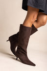 Brown Suede