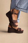 Brown Suede