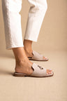 Beige Suede