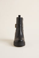Chelsea Ankle Boots Chunky Sole - Black Matte
