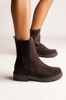 Brown Suede