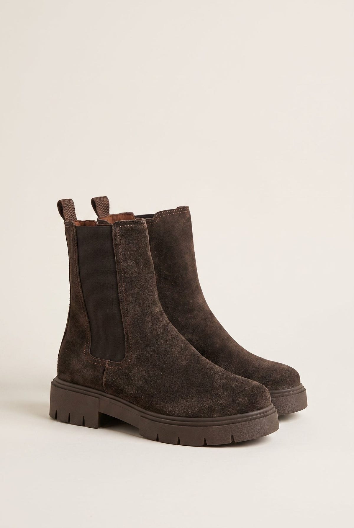 Chelsea Ankle Boots Dryflex - Brown Suede