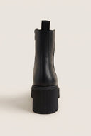Ankle Boots Chunky Sole - Black Matte