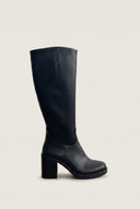 Boots Block Heel - Black Matte