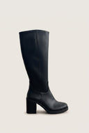 Boots Block Heel - Black Matte