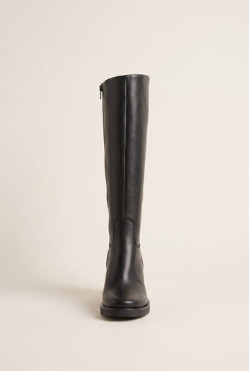 Boots Block Heel - Black Matte