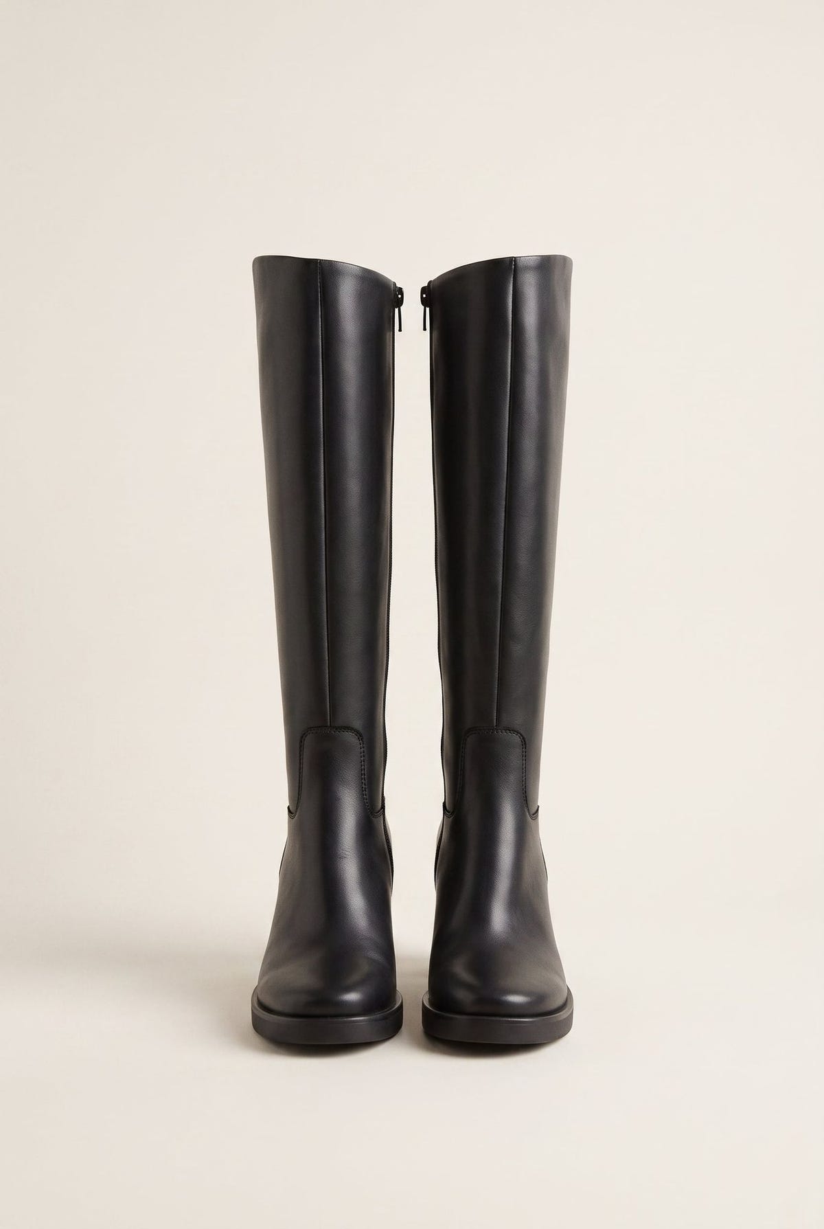Boots Block Heel - Black Matte