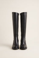 Boots Block Heel - Black Matte