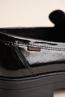 Chunky Sole Loafers Penny - Black Patent