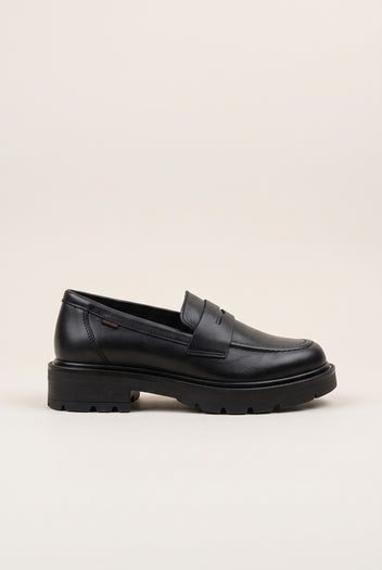 Loafers με Chunky σόλα - Μαύρο Ματ