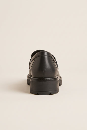 Loafers με Chunky σόλα - Μαύρο Ματ