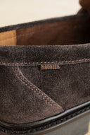 Chunky Sole Loafers Penny - Brown Suede